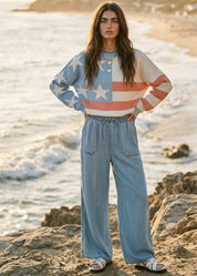 Susan B. Oversized Knit Sweater - Westly