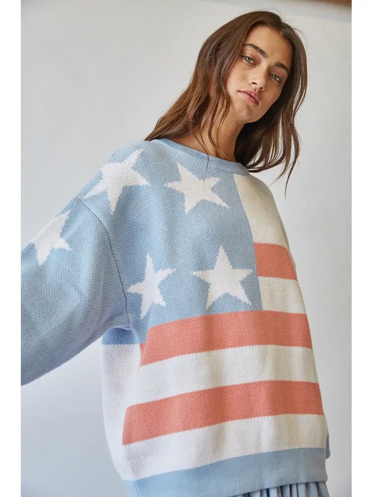 Susan B. Oversized Knit Sweater - Westly