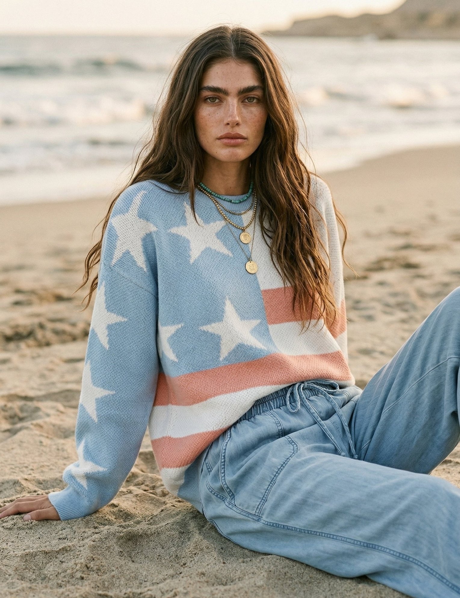 Susan B. Oversized Knit Sweater - Westly