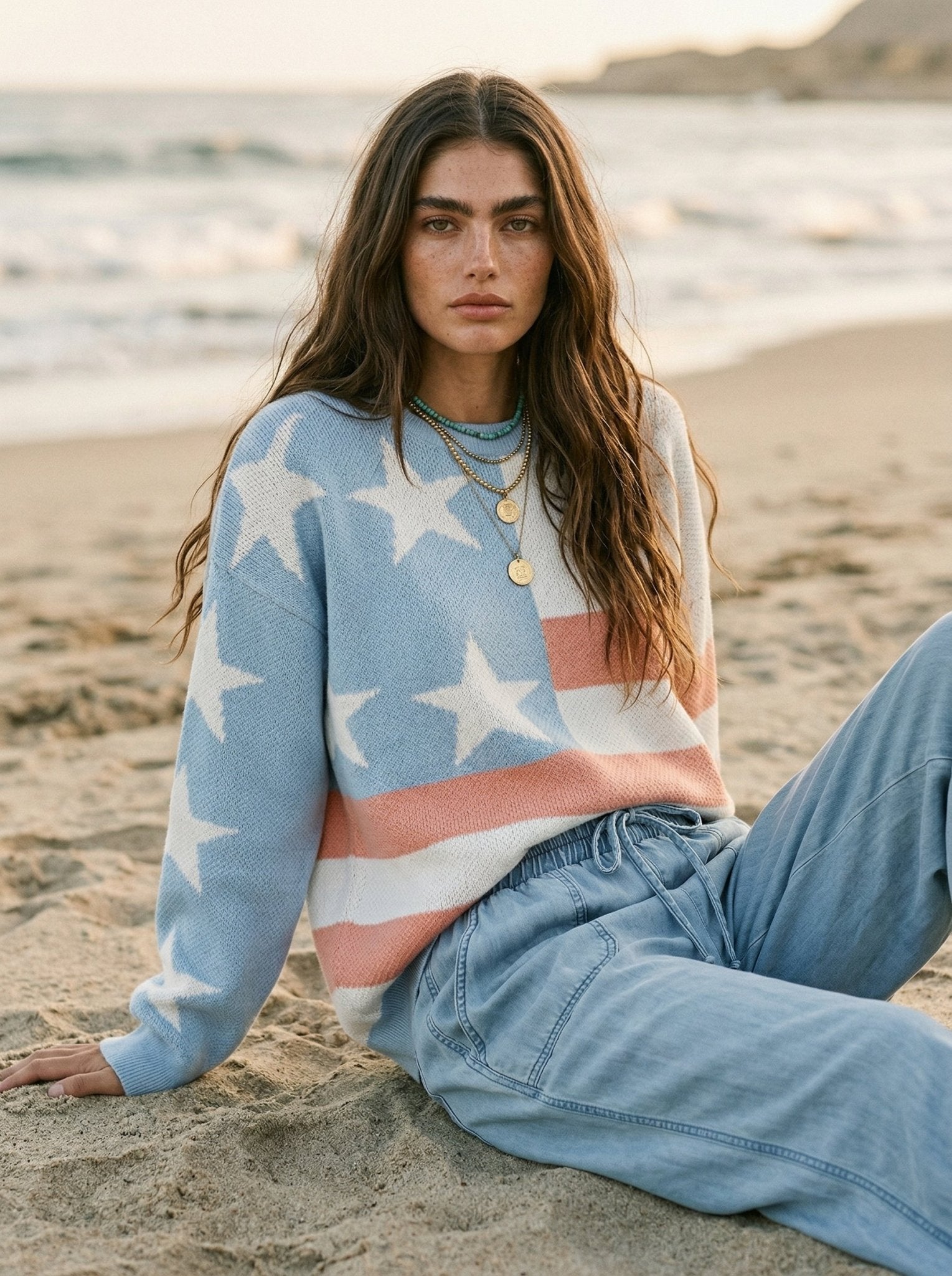 Susan B. Oversized Knit Sweater - Westly