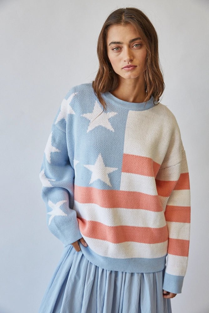Susan B. Oversized Knit Sweater - Westly