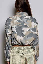 Sweet Surrender Camo Twill Jacket - Westly