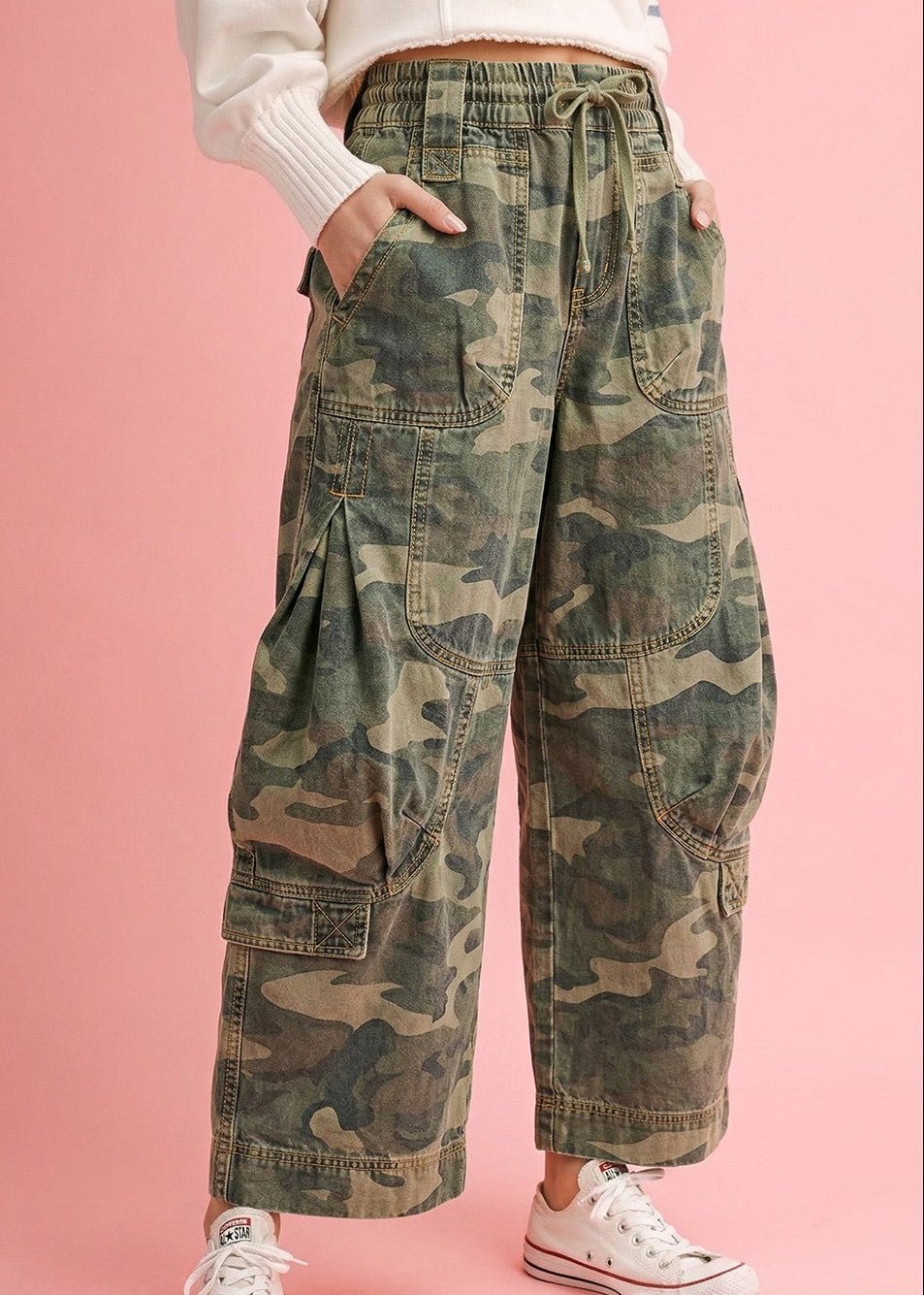 Sydney Camo Ballooner Jogger Pants - Westly