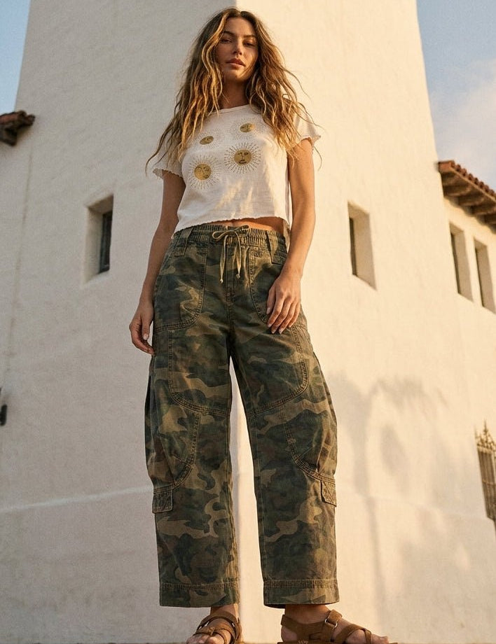 Sydney Camo Ballooner Jogger Pants - Westly
