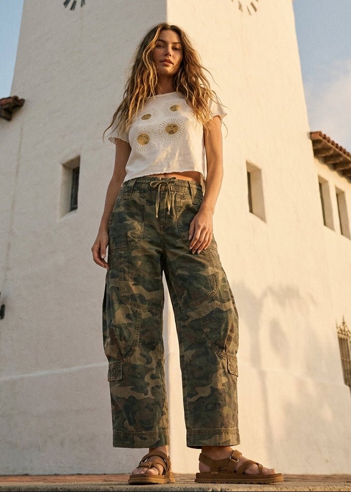 Sydney Camo Ballooner Jogger Pants - Westly