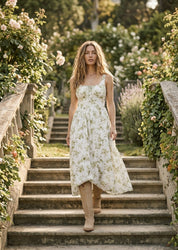 Sylvie Corset Midi Dress - Westly