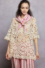 Sylvie Hand Block Print Scarf - Westly