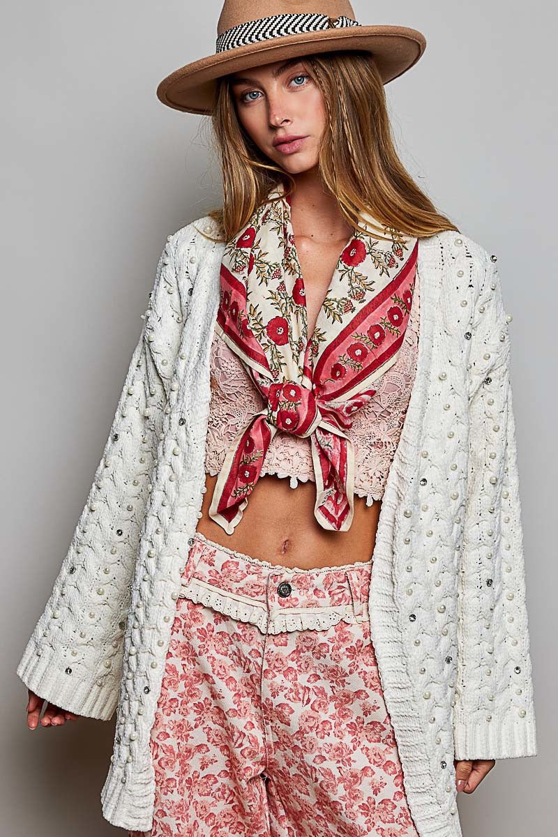 Sylvie Hand Block Print Scarf - Westly