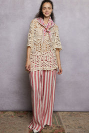 Sylvie Hand Block Print Scarf - Westly