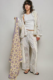 Sylvie Hand Block Print Scarf - Westly