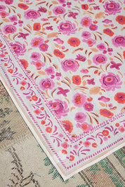 Sylvie Hand Block Print Scarf - Westly