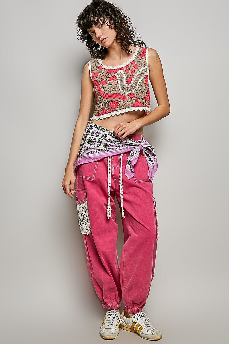 Sylvie Hand Block Print Scarf - Westly