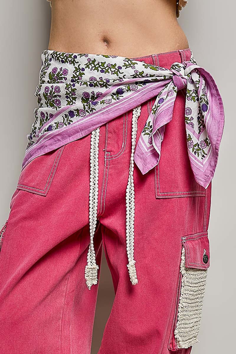 Sylvie Hand Block Print Scarf - Westly