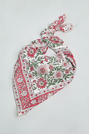 Sylvie Hand Block Print Scarf - Westly