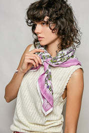 Sylvie Hand Block Print Scarf - Westly