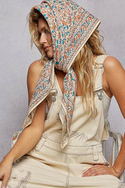 Sylvie Hand Block Print Scarf - Westly