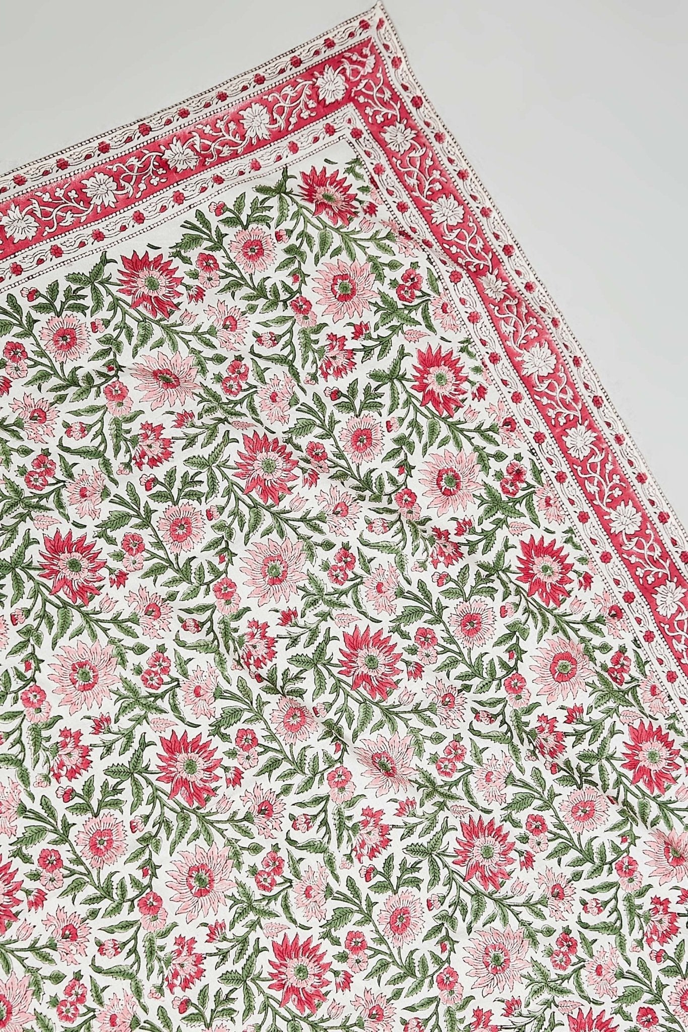 Sylvie Hand Block Print Scarf - Westly