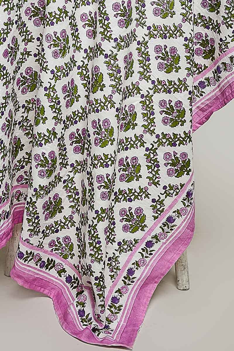 Sylvie Hand Block Print Scarf - Westly