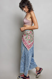 Sylvie Hand Block Print Scarf - Westly
