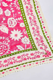 Sylvie Hand Block Print Scarf - Westly