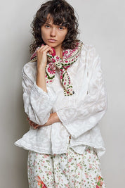 Sylvie Hand Block Print Scarf - Westly