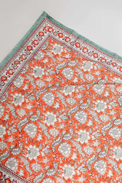 Sylvie Hand Block Print Scarf - Westly