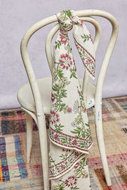 Sylvie Hand Block Print Scarf - Westly