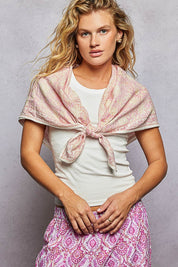 Sylvie Hand Block Print Scarf - Westly