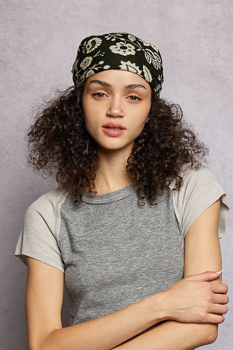 Sylvie Hand Block Print Scarf - Westly