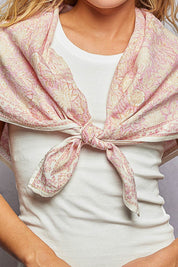 Sylvie Hand Block Print Scarf - Westly