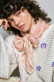 Sylvie Hand Block Print Scarf - Westly