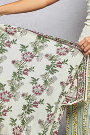 Sylvie Hand Block Print Scarf - Westly