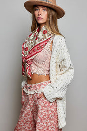 Sylvie Hand Block Print Scarf - Westly