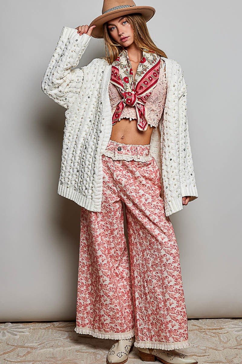 Sylvie Hand Block Print Scarf - Westly