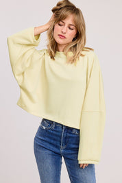 Take A Breather Oversized Scuba Pullover - Westly