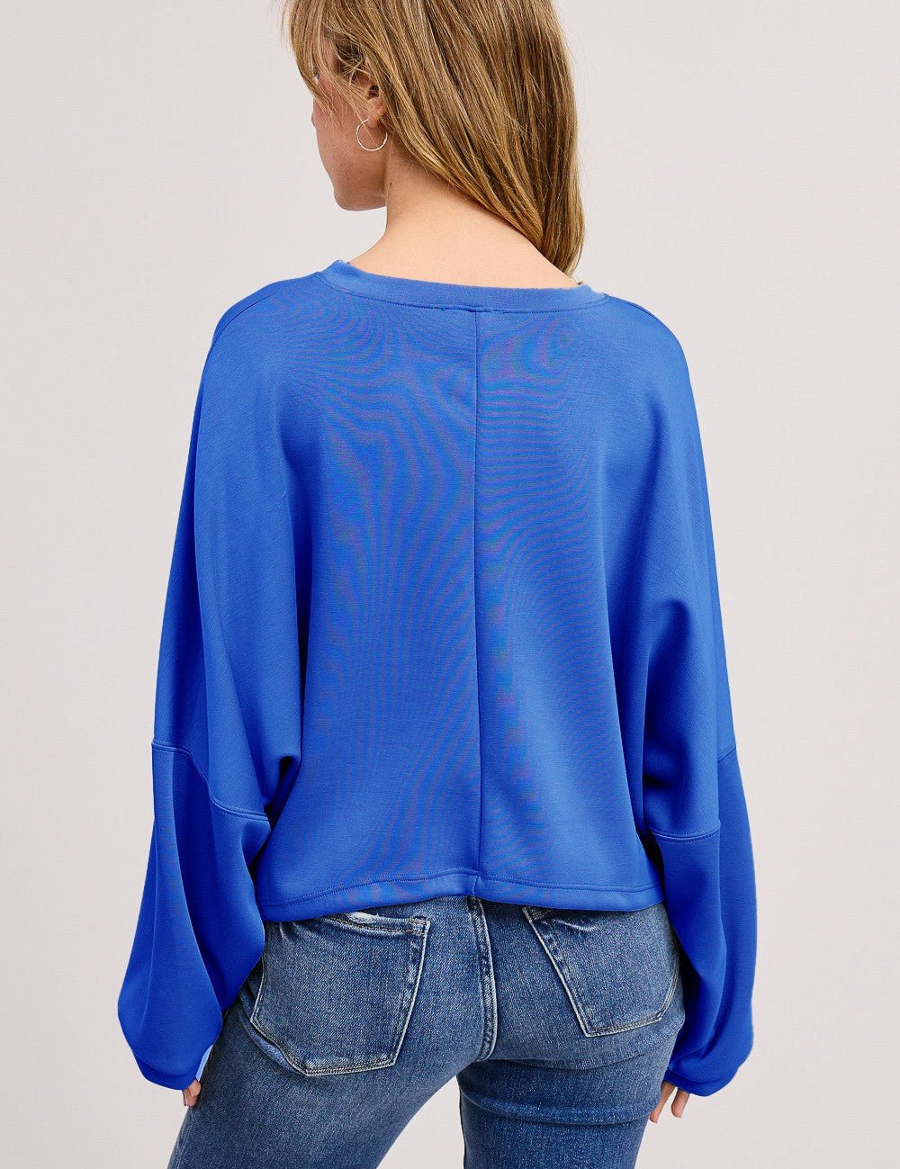 Take A Breather Oversized Scuba Pullover - Westly