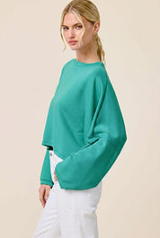 Take A Breather Oversized Scuba Pullover - Westly