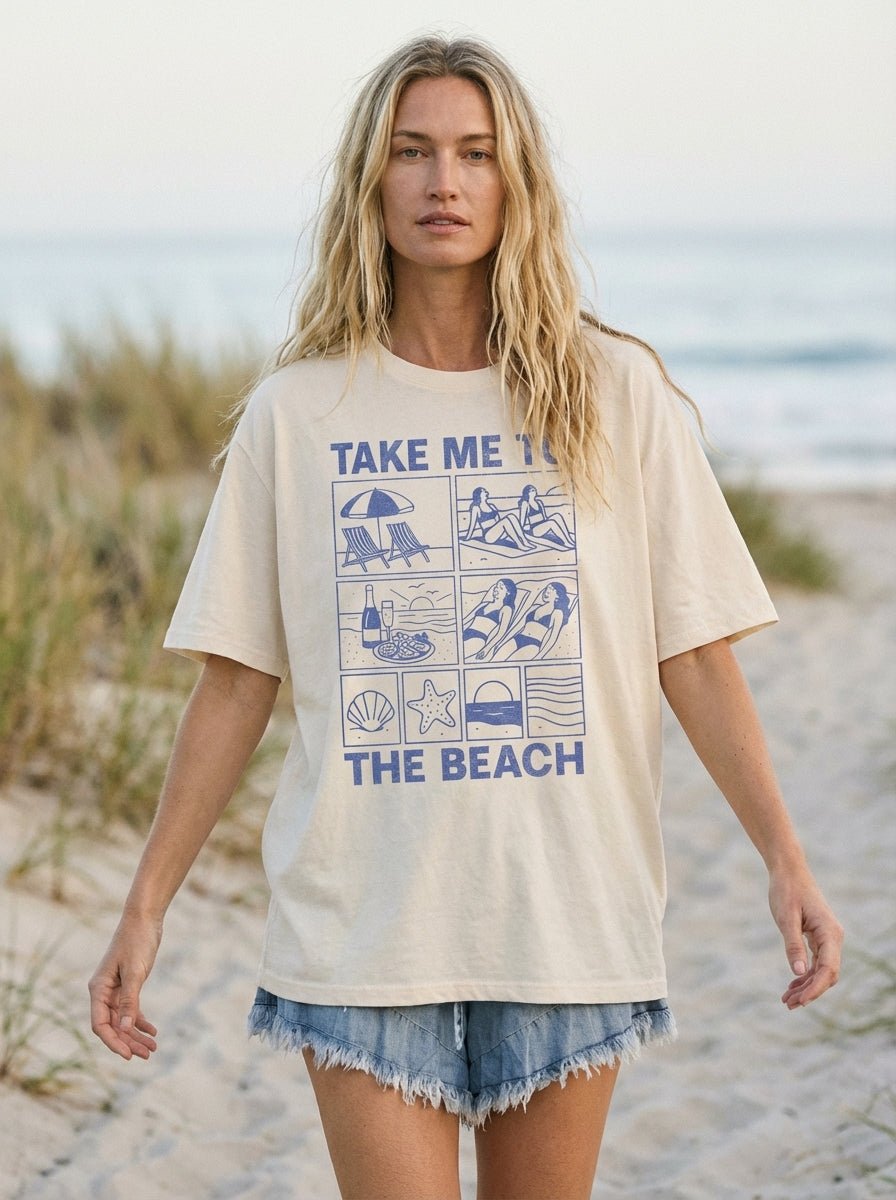 Take Me To The Beach Graphic Tee - Westly