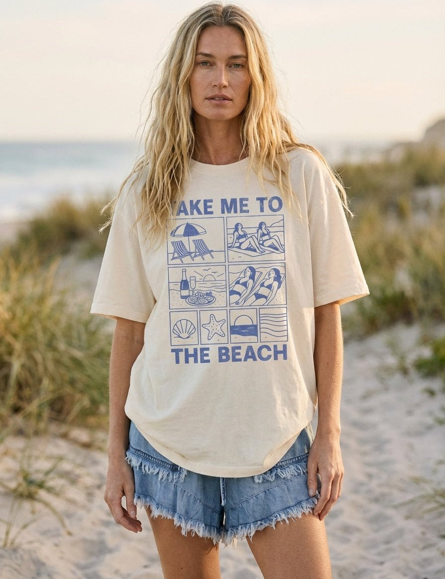 Take Me To The Beach Graphic Tee - Westly