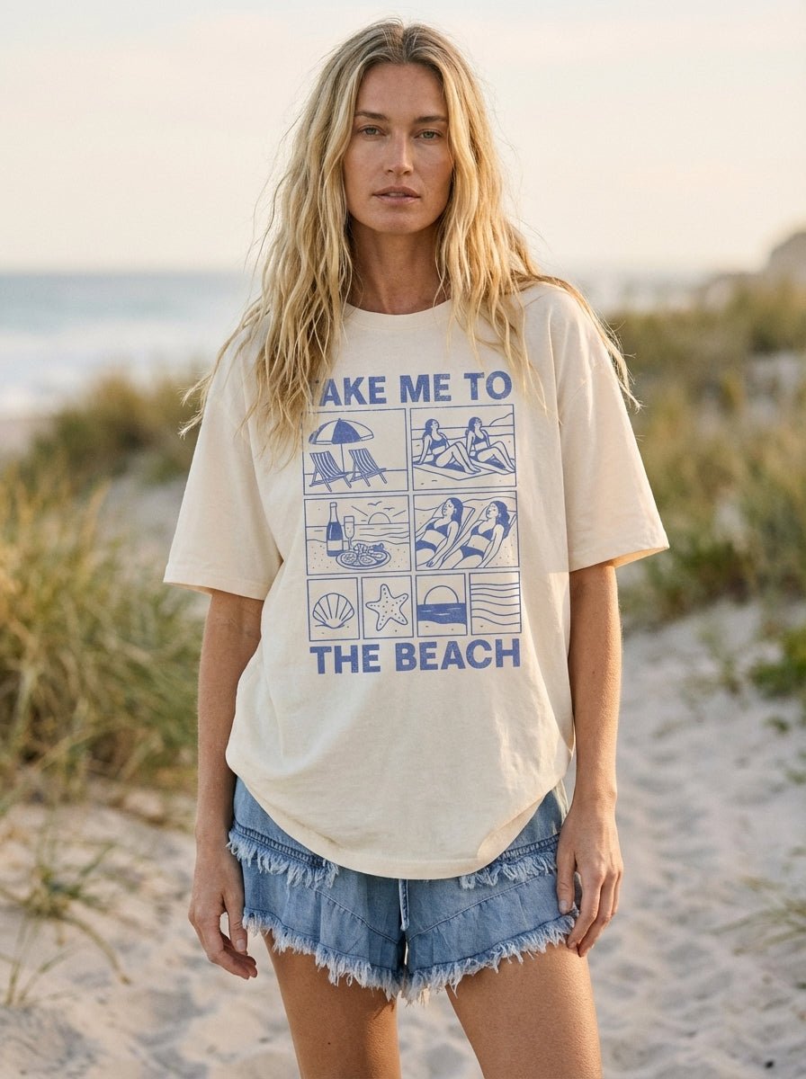 Take Me To The Beach Graphic Tee - Westly