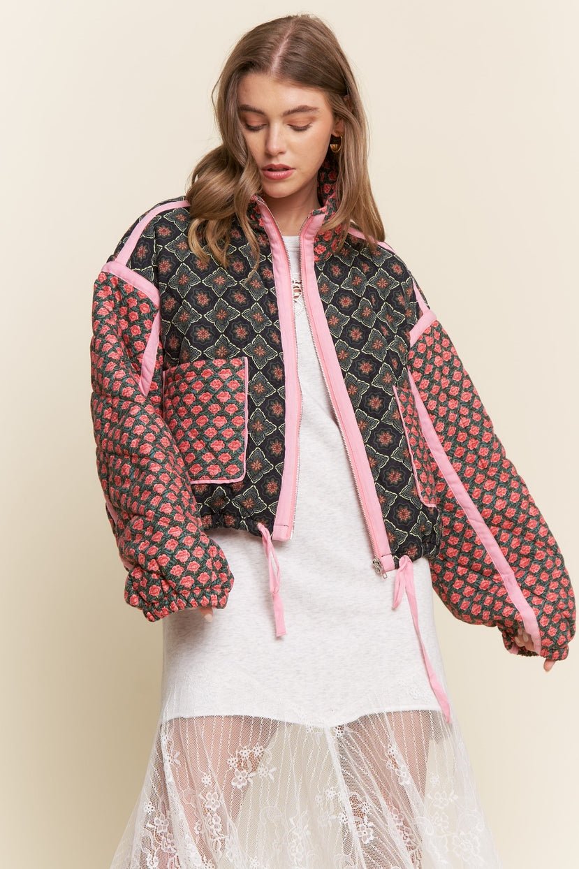 Tamarack Patchwork Quilted Bomber Jacket - Westly
