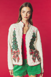 Tannenbaum Christmas Tree Quilted Jacket - Westly