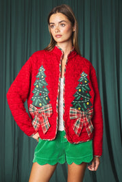 Tannenbaum Christmas Tree Quilted Jacket - Westly