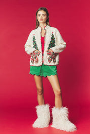 Tannenbaum Christmas Tree Quilted Jacket - Westly