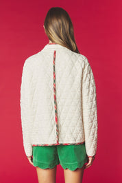 Tannenbaum Christmas Tree Quilted Jacket - Westly