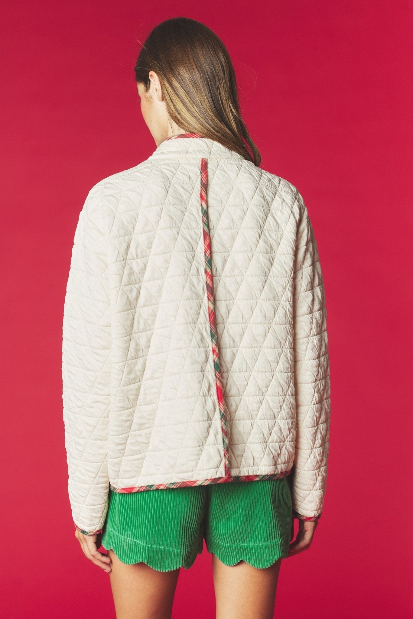 Tannenbaum Christmas Tree Quilted Jacket - Westly