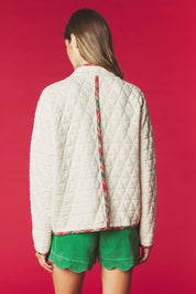 Tannenbaum Christmas Tree Quilted Jacket - Westly