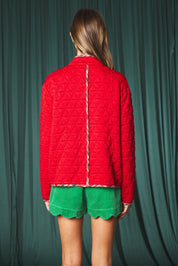 Tannenbaum Christmas Tree Quilted Jacket - Westly