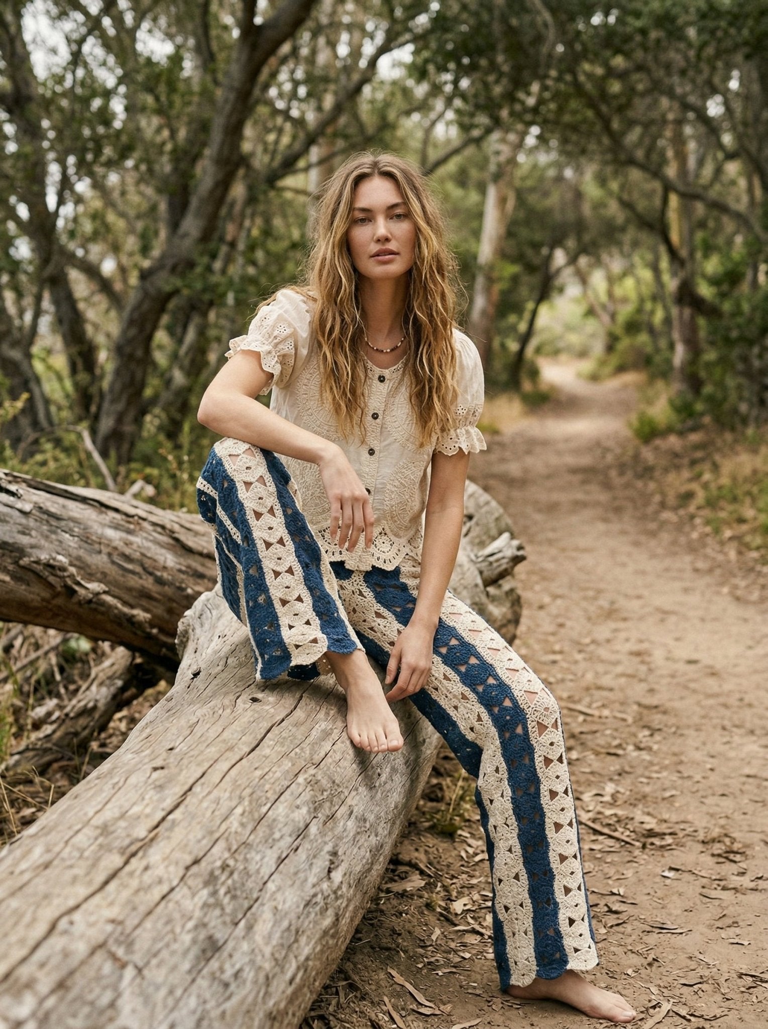 Tatum Crochet Pants - Westly