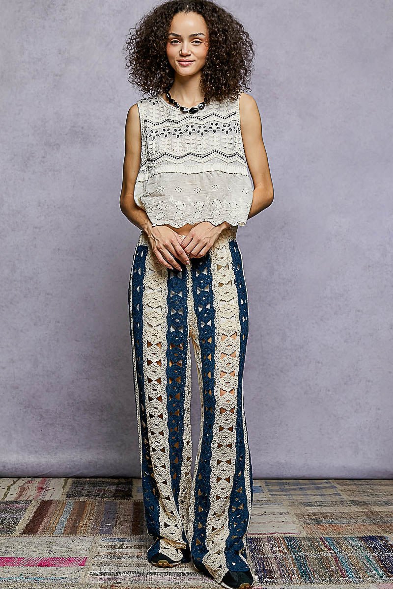 Tatum Crochet Pants - Westly